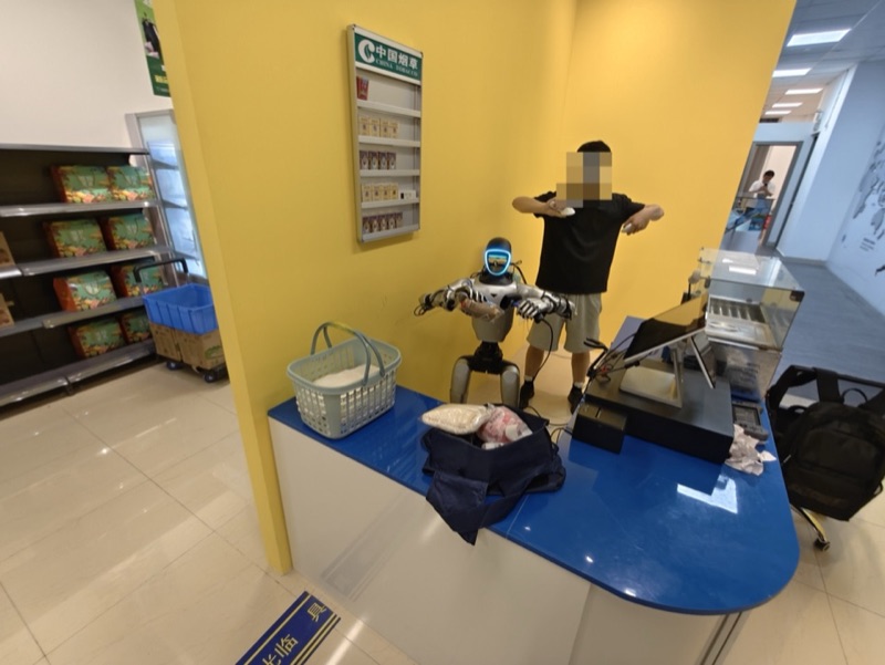 Real robot task collection environment 21