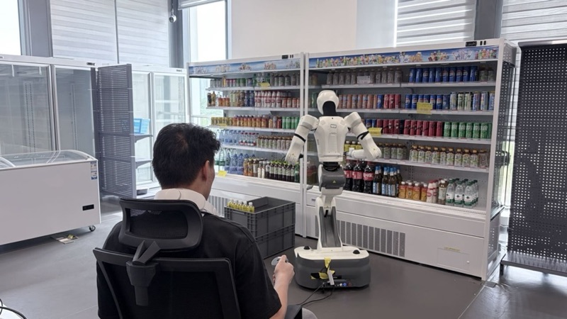 Real robot task collection environment 30